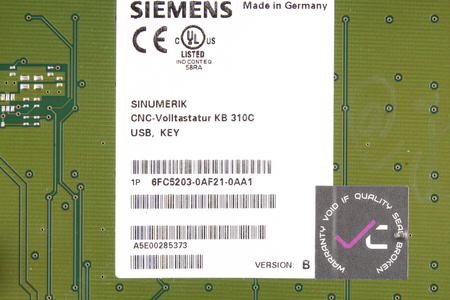 6FC5203-0AF21-0AA1 SIEMENS A5E00285373 SINUMERIK TECLADO