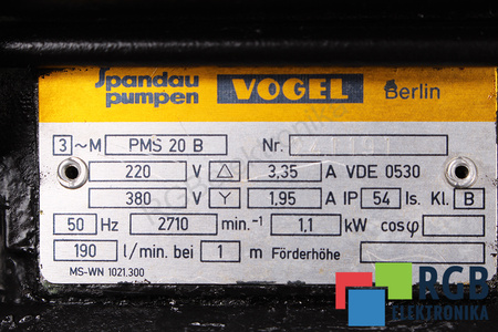 PMS20B VOGEL