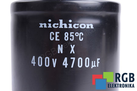 CONDENSADOR 400V 4700UF NICHICON