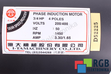 3/4HP I-TAMACHINERY ESTATOR