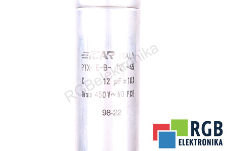 CONDENSADOR PTX-E-B-12-45 ICAR 12UF, 450V