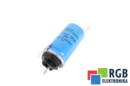 CONDENSADOR 47UF 450V F&T