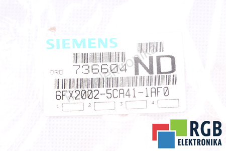 CABLE 6FX2002-5CA41-1AF0 SIEMENS 1FT/1FK TO 611/810D/SIMOVERT 5M
