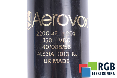 CONDENSADOR ALS31A1013KJ AEROVOX 220UF, 350V