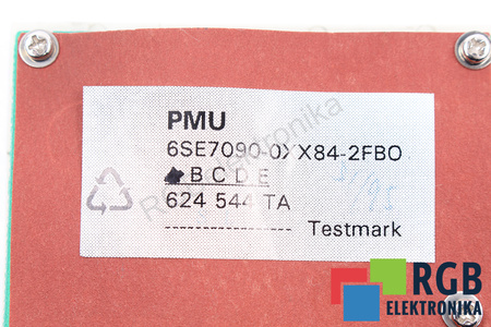 6SE7090-0XX84-2FB0 SIEMENS SIMOVERT CONTROL Y PANEL DE CONTROL