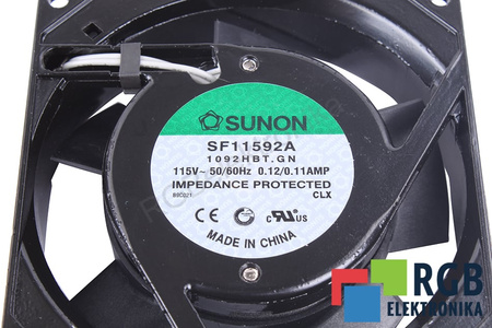 SF11592A1092HBT SUNON 90X90X25MM, 115V VENTILADOR