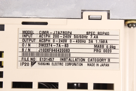 CIMR-J7AZB0P4 YASKAWA