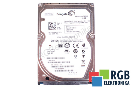 ST980313AS SEAGATE MOMENTUS 5400.6 80GB, SATAII, 2.5", HDD