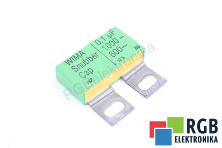 CONDENSADOR 0.1UF 1000VDC WIMA 600VAC