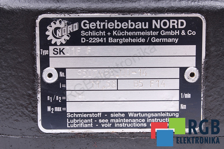 SK01FF NORD I=11.58 ENGRANAJE