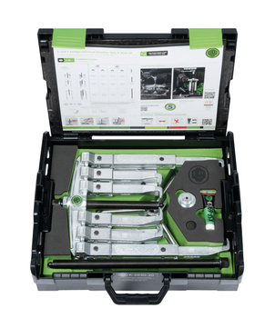 JUEGO DE EXTRACTORES UNIVERSALES DE 2 Y 3 GARRAS CON LONGITUD DE GANCHOS 150/300 MM K-2030-20 KUKKO