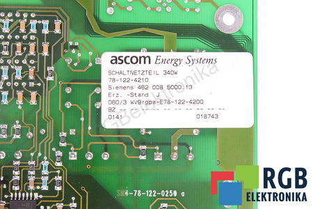 78-122-4210 ASCOM PARA PIEZAS