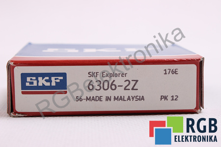 6306 2Z SKF 20000OBR/MIN, 11000OBR/MIN, 30X72X19 29.6KN, 16KN RODAMIENTO