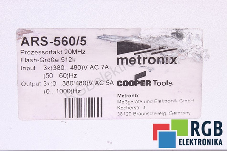 ARS-560/5 METRONIX
