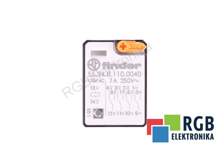 55.34.8.110.0040 FINDER 110VAC 7A RELÉ