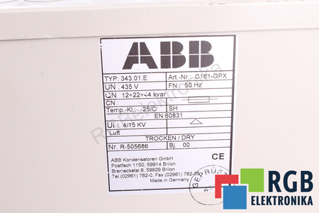 343.01.E ABB C161-GPX 435V