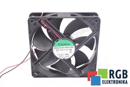 EEC0251B1-000U-A99 SUNON 120X120X25MM, 12V VENTILADOR