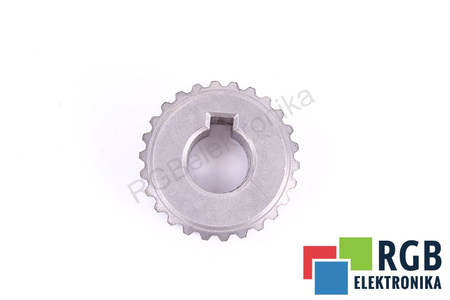 POLEA DENTADA 32X30MM CORREA 20MM EJE 14MM CHAVETERO 5X2MM Z=26