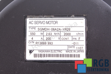 SGMDH-06A2A-YR26 YASKAWA