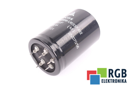 CONDENSADOR B43306-U6337-M2 EPCOS 25/070/56 330UF, 500VDC