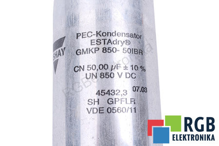 CONDENSADOR GMKP850-50IBR VISHAY 50UF, 850V