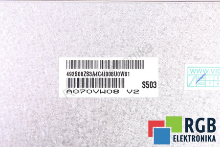 A070VW08 AUO V2 A070VW08V2 MATRIZ LCD