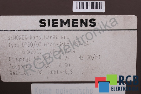 6RA2623-6D V57-1A SIEMENS D380/90 MREG-GOGOV57-2A SIMOREG