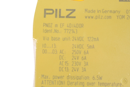 PNOZ M EF 4DI4DOR PILZ 772143 PNOZMULTI 2 RELEVO DE SEGURIDAD