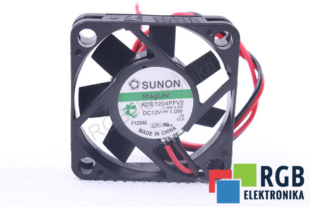KDE1204PFV2 SUNON 40X40X10MM, 12V VENTILADOR