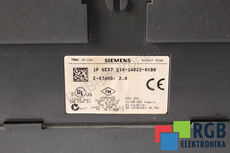 6ES7214-1AD22-0XB0 SIEMENS SIMATIC S7-200 CPU 224