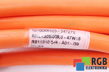 CABLE RKL4305/009.0 BOSCH REXROTH R911310544 9M
