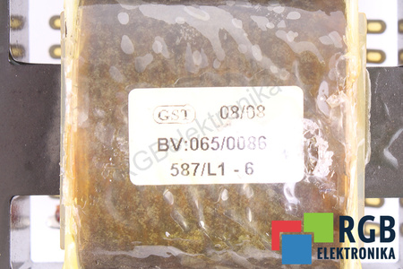 065/0086 GST 587/L1-6 TRANSFORMADOR