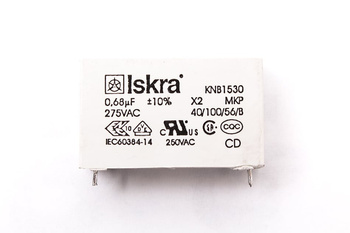 CONDENSADOR KNB1530 ISKRA 0.68UF, 275VAC