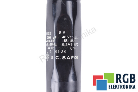 CONDENSADOR FELSIC85 SIC-SAFCO 22000UF, 40V