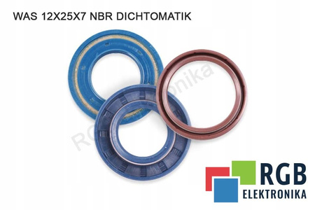 12X25X7 DICHTOMATIK WAS NBR EMPAQUE