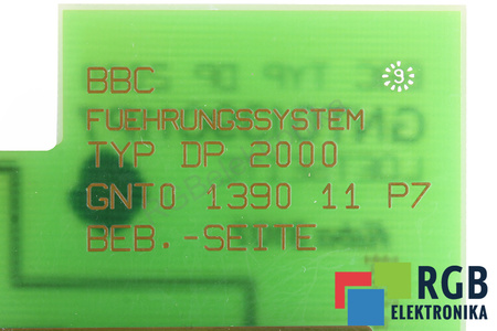 DP2000 BBC BROWN BOVERI GVT0139011P PARA PIEZAS