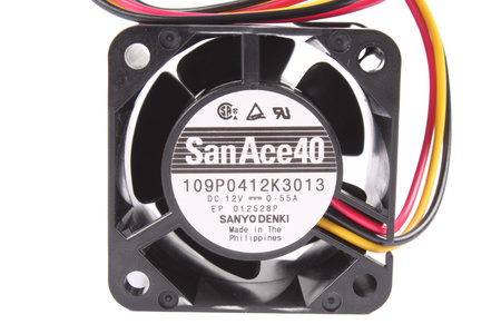 109P0412K3013 SANYO DENKI 40X40X28MM, 12V, 0.55A VENTILADOR