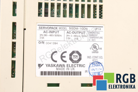 SGDM-10DN YASKAWA