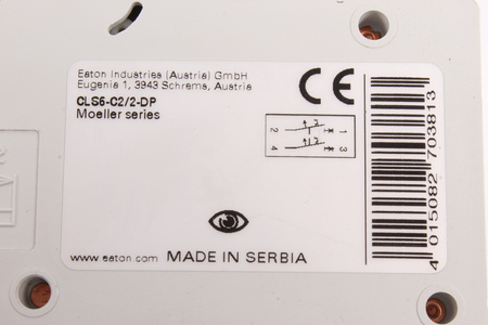 CLS6-C2/2-DP EATON 270381 INTERRUPTOR AUTOMÁTICO