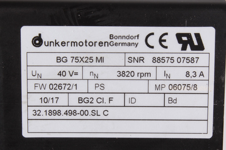 BG75X25MI DUNKERMOTOREN ESTATOR