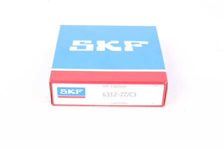 6312-2Z/C3 SKF 60X130X31 11000OBR/MIN, 5600OBR/MIN, 85.2KN, 52KN RODAMIENTO