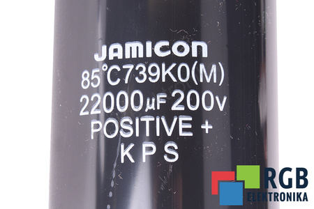 CONDENSADOR KPS223M2D21NM JAMICON 22000UF, 200V