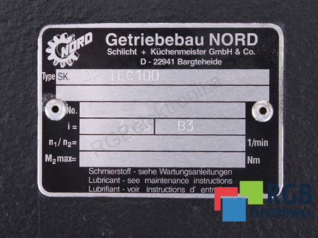 SK.12063 NORD IEC90 I=8.47 ENGRANAJE