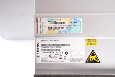 6AG4104-2CA22-0FX0 SIEMENS SIMATIC IPC547D