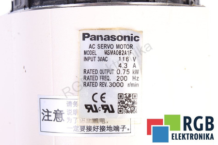 MSMA082A1F PANASONIC ESTATOR