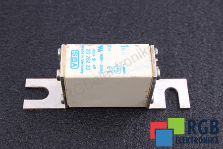 FUSIBLE 2028220 SIBA ULTRA RAPID NH000 100A, 690VAC, 200KA