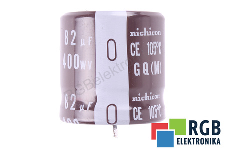 CONDENSADOR 82UF 400V NICHICON