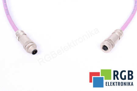 PROFIBUS 6M, 5PIN CABLE DE SEÑAL CON ENCHUFE MACHO Y HEMBRA