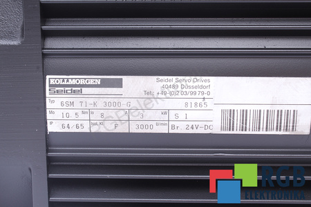 6SM71-K3000G KOLLMORGEN SEIDEL