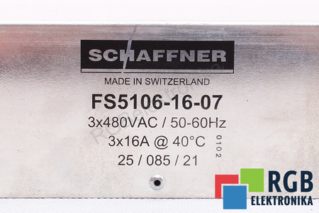 FS5106-16-07 SCHAFFNER FILTRO